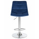 Набор 2 шт Стул барный DOBRIN TAILOR (синий велюр (MJ9-117)) - купить в Екатеринбурге, в наличии