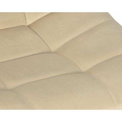 Набор 2 шт Стул барный DOBRIN TAILOR WHITE (бежевый велюр (MJ9-10)) - купить в Екатеринбурге, в наличии