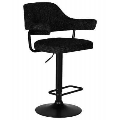 Набор 2 шт Стул барный DOBRIN CHARLY BLACK (черный твид (LEO18)) - купить в Екатеринбурге, в наличии