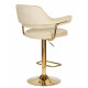 Стул барный DOBRIN CHARLY GOLD (бежевый велюр (MJ9-10)) - купить в Екатеринбурге, в наличии
