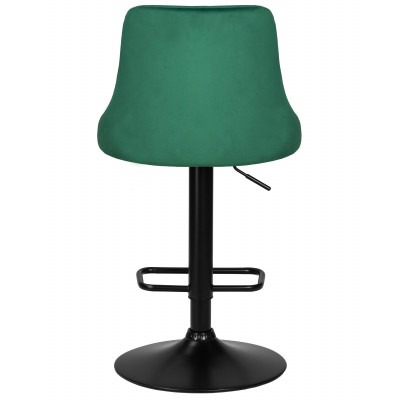 Набор 2 шт Стул барный DOBRIN JOSEPH BLACK (зеленый велюр (MJ9-88)) - купить в Екатеринбурге, в наличии