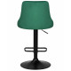 Набор 2 шт Стул барный DOBRIN JOSEPH BLACK (зеленый велюр (MJ9-88)) - купить в Екатеринбурге, в наличии