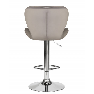 Стул барный DOBRIN BARNY (серый велюр (MJ9-75))