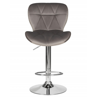 Стул барный DOBRIN BARNY (серый велюр (MJ9-75))