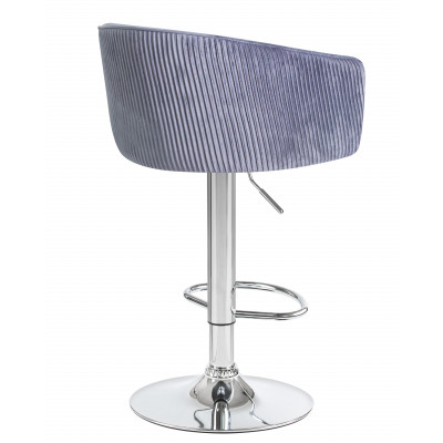 Стул барный DOBRIN DARCY (серый велюр (1922-19)) - купить в Екатеринбурге, в наличии