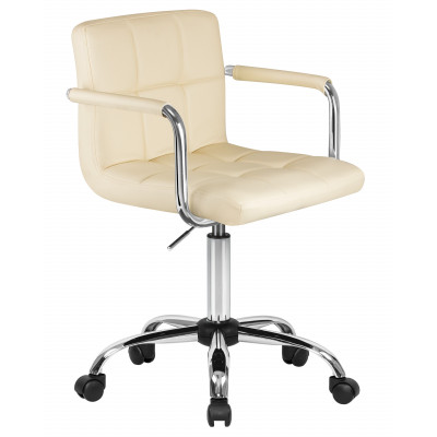 Офисное кресло для персонала DOBRIN TERRY (кремовый) - купить в Екатеринбурге, в наличии