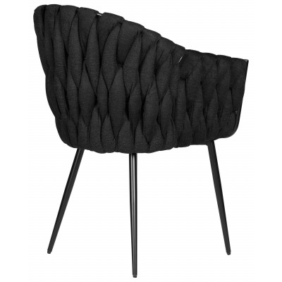 Набор 2 шт Стул обеденный DOBRIN MATILDA (черная ткань (LAR 275-50)) - купить в Екатеринбурге, в наличии