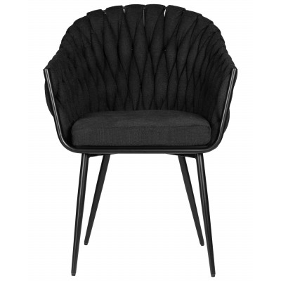 Набор 2 шт Стул обеденный DOBRIN MATILDA (черная ткань (LAR 275-50)) - купить в Екатеринбурге, в наличии