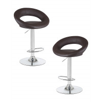 Набор 2 шт Стул барный DOBRIN MIRA (коричневый)