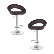 Набор 2 шт Стул барный DOBRIN MIRA (коричневый)
