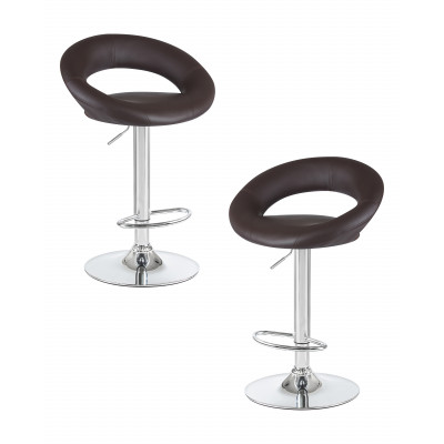 Набор 2 шт Стул барный DOBRIN MIRA (коричневый) - купить в Екатеринбурге, в наличии