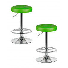 Набор 2 шт Табурет барный DOBRIN BRUNO (зелёный)