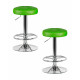 Набор 2 шт Табурет барный DOBRIN BRUNO (зелёный) - купить в Екатеринбурге, в наличии