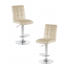 Набор 2 шт Стул барный DOBRIN KRUGER (кремовый)