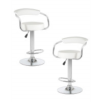 Набор 2 шт Стул барный DOBRIN MARTA (белый)