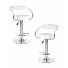 Набор 2 шт Стул барный DOBRIN MARTA (белый)