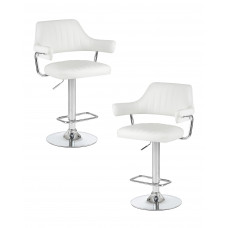 Набор 2 шт Стул барный DOBRIN CHARLY (белый)