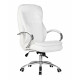 Офисное кресло для руководителей DOBRIN LYNDON (белый) - купить в Екатеринбурге, в наличии