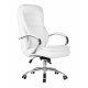 Офисное кресло для руководителей DOBRIN LYNDON (белый) - купить в Екатеринбурге, в наличии