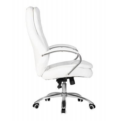 Офисное кресло для руководителей DOBRIN LYNDON (белый) - купить в Екатеринбурге, в наличии