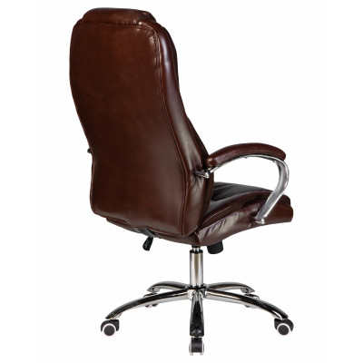 Офисное кресло для руководителей DOBRIN MILLARD (коричневый) - купить в Екатеринбурге, в наличии