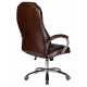 Офисное кресло для руководителей DOBRIN MILLARD (коричневый) - купить в Екатеринбурге, в наличии