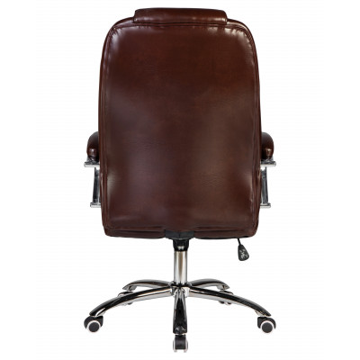 Офисное кресло для руководителей DOBRIN MILLARD (коричневый) - купить в Екатеринбурге, в наличии