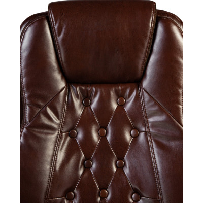 Офисное кресло для руководителей DOBRIN MILLARD (коричневый) - купить в Екатеринбурге, в наличии