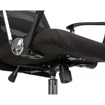 Офисное кресло для персонала DOBRIN PIERCE (чёрный) - купить в Екатеринбурге, в наличии