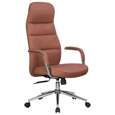 Офисное кресло для руководителей DOBRIN NERO (кирпичный (RXT051-13)) - купить в Екатеринбурге, в наличии