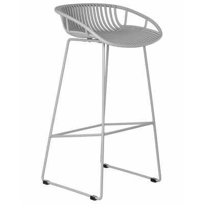 Набор 4 шт Стул барный DOBRIN FRANK (светло-серый) - купить в Екатеринбурге, в наличии