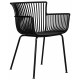 Стул обеденный DOBRIN ROSS (черный (B-03) без подушки) - купить в Екатеринбурге, в наличии