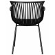 Стул обеденный DOBRIN ROSS (черный (B-03) без подушки) - купить в Екатеринбурге, в наличии