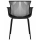 Стул обеденный DOBRIN ROSS (черный (B-03) без подушки) - купить в Екатеринбурге, в наличии