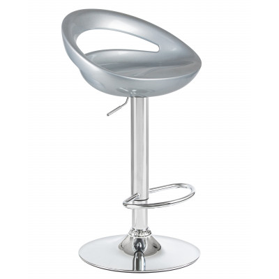 Набор 2 шт Стул барный DOBRIN DISCO (серебряный)