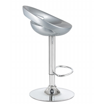 Набор 2 шт Стул барный DOBRIN DISCO (серебряный)