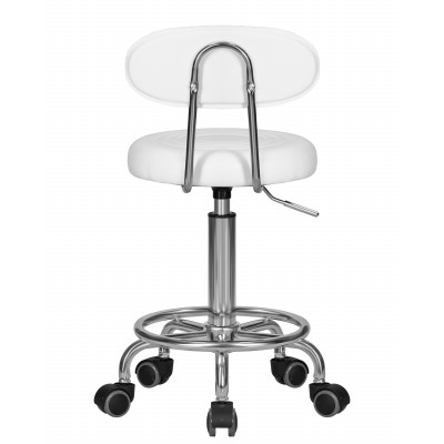 Табурет мастера DOBRIN BILLY (белый) - купить в Екатеринбурге, в наличии