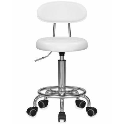 Табурет мастера DOBRIN BILLY (белый) - купить в Екатеринбурге, в наличии