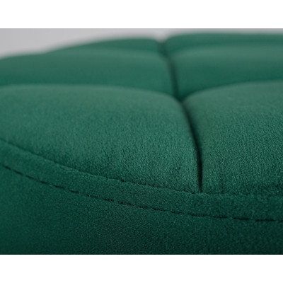 Табурет барный DOBRIN BRUNO BLACK (зеленый велюр (MJ9-88)) - купить в Екатеринбурге, в наличии