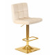 Набор 2 шт Стул барный DOBRIN GOLDIE (бежевый велюр (MJ9-10))