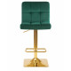 Стул барный DOBRIN GOLDIE (зеленый велюр (MJ9-88)) - купить в Екатеринбурге, в наличии