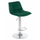 Стул барный DOBRIN TAILOR (зеленый велюр (MJ9-88))