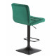 Стул барный DOBRIN DOMINIC (зеленый велюр (MJ9-88))