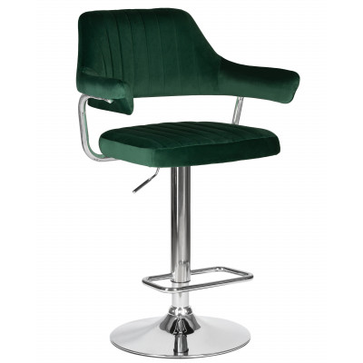 Набор 2 шт Стул барный DOBRIN CHARLY (зеленый велюр (MJ9-88)) - купить в Екатеринбурге, в наличии