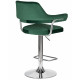 Набор 2 шт Стул барный DOBRIN CHARLY (зеленый велюр (MJ9-88)) - купить в Екатеринбурге, в наличии