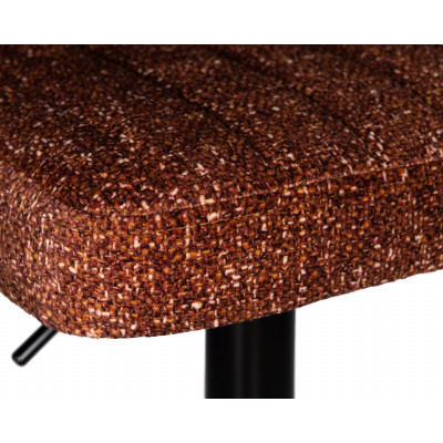 Набор 2 шт Стул барный DOBRIN CHARLY BLACK (терракотовый твид (LEO56)) - купить в Екатеринбурге, в наличии