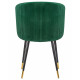 Стул обеденный DOBRIN MARY (зеленый велюр (1922-9))