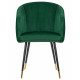 Стул обеденный DOBRIN MARY (зеленый велюр (1922-9))