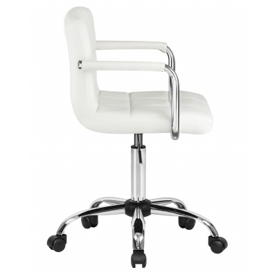 Офисное кресло для персонала DOBRIN TERRY (белый) - купить в Екатеринбурге, в наличии