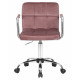 Набор 2 шт Офисное кресло для персонала DOBRIN TERRY (пудрово-розовый велюр (MJ9-32)) - купить в Екатеринбурге, в наличии